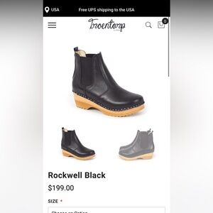 Trotentorp clog boot 38